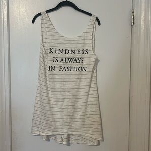 BCBG tank top/cover up